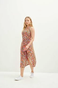 Cortney Washable Silk Dress -AMOUR VERT Sales 0561 Cortney Seaside Floral 2736 web