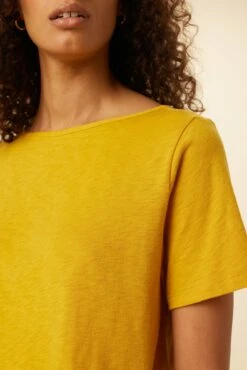 Roxie Reverie Slub Tee - Sunflower -AMOUR VERT Sales 0595 Roxie Sunflower 4