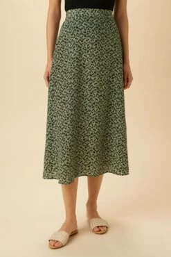 Blaze Washable Silk Skirt - Sophia