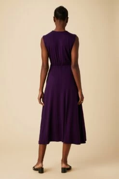 Olive Dream Knit Dress - Grape -AMOUR VERT Sales 0600 Olive Grape 3
