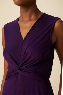 Olive Dream Knit Dress - Grape -AMOUR VERT Sales 0600 Olive Grape 4