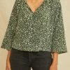 Isla Washable Silk Blouse - Rocher Dot