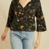 Isla Washable Silk Blouse - St. Germain Floral -AMOUR VERT Sales 0609 Isla St Germain Floral 3433 web 124c65b0 d853 44ae 9741 3af07f104e0b