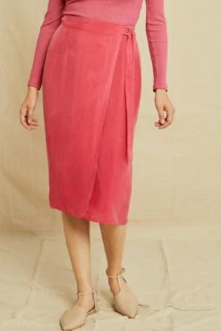 Fiana Cupro Skirt - Stargazer