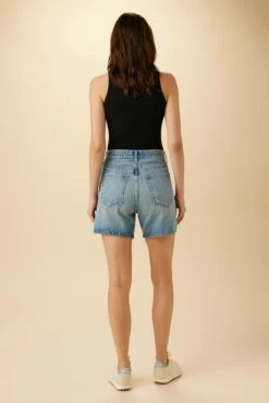 AGOLDE Stella Denim Short - Mode -AMOUR VERT Sales 06 3RDPA6071 Stella Short Mode 3