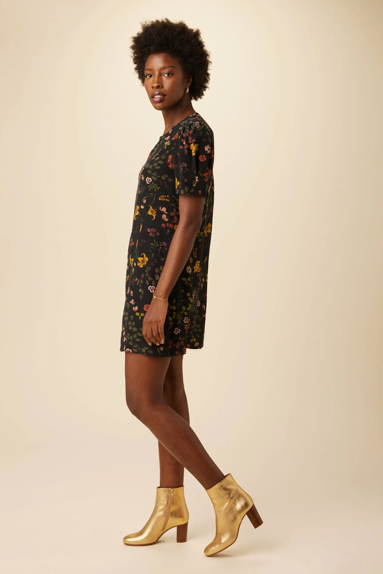 Darla Washable Silk Dress - Saint Germain Floral 4 Darla Washable Silk Dress - Saint Germain Floral - Image 2