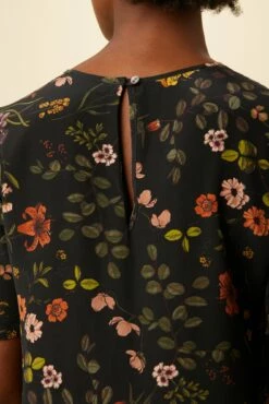 Darla Washable Silk Dress - Saint Germain Floral 11 Darla Washable Silk Dress - Saint Germain Floral -AMOUR VERT Sales 0703 Darla St Germain Floral 5