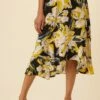 Finley Washable Silk Skirt - Marbella -AMOUR VERT Sales 0709 Finley Marbella Floral 1