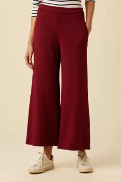 Eugenia Luxe Fleece Pant - Mulberry