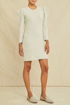 Rosemary Nouveau Fleece Dress - Fog