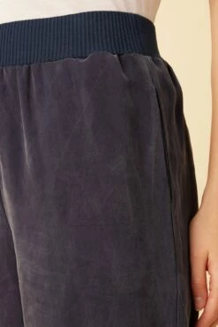 Salice Mixed Cupro Pants - Ocean -AMOUR VERT Sales 0721 Salice Pant Mixed Media Ocean 5