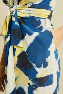 Josie Washable Silk Dress -AMOUR VERT Sales 0723 Josie Silk Dusk Print 0156 web