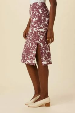Vindy Provence Rib Skirt - Verona Truffle 9 Vindy Provence Rib Skirt - Verona Truffle -AMOUR VERT Sales 0725 Vindy Provence Verona Truffle 2
