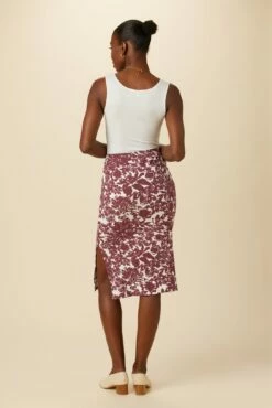 Vindy Provence Rib Skirt - Verona Truffle 10 Vindy Provence Rib Skirt - Verona Truffle -AMOUR VERT Sales 0725 Vindy Provence Verona Truffle 3