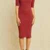 Amara Paris Rib Dress - Mulberry 2 Amara Paris Rib Dress - Mulberry -AMOUR VERT Sales 0738 Amara Mulberry 0036 web 5fbfa348 c287 4d8e 93e1 2f12f2e4971f