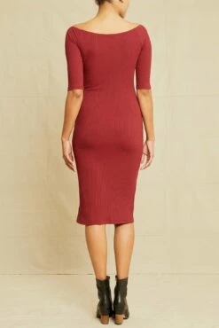 Amara Paris Rib Dress - Mulberry 8 Amara Paris Rib Dress - Mulberry -AMOUR VERT Sales 0738 Amara Mulberry 0090 web 1664b1b5 0baa 4a7f 8f60 4e84be706d68