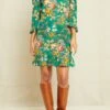 Adeline Washable Silk Dress - Rosalind Floral -AMOUR VERT Sales 0744 Adeline Rosalind Floral 13589 web