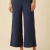 Charlie Wide Leg Pant - Navy -AMOUR VERT Sales 0761R3 Charlie Navy 1