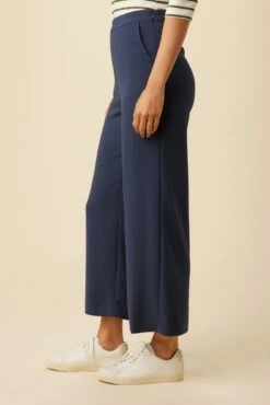 Charlie Wide Leg Pant - Navy -AMOUR VERT Sales 0761R3 Charlie Navy 2