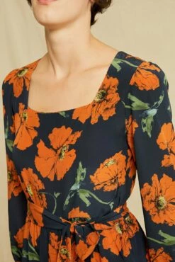 Adrienne Washable Silk Dress - Paysage Floral -AMOUR VERT Sales 0801 Adrienne Paysage Floral Print 5256 web b80e02a7 bc8f 42da 9f0b 45977dc48861