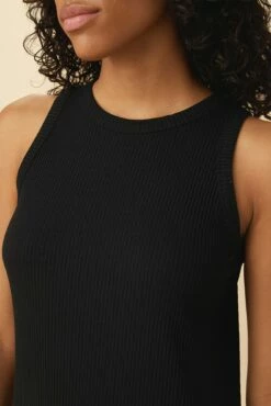 Brantley Paris Rib Dress - Black -AMOUR VERT Sales 09 10193 Brantley Black 4