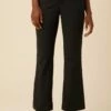 Beatrice High Rise Flare Pant - Black -AMOUR VERT Sales 10034 HR Beatrice Black 1