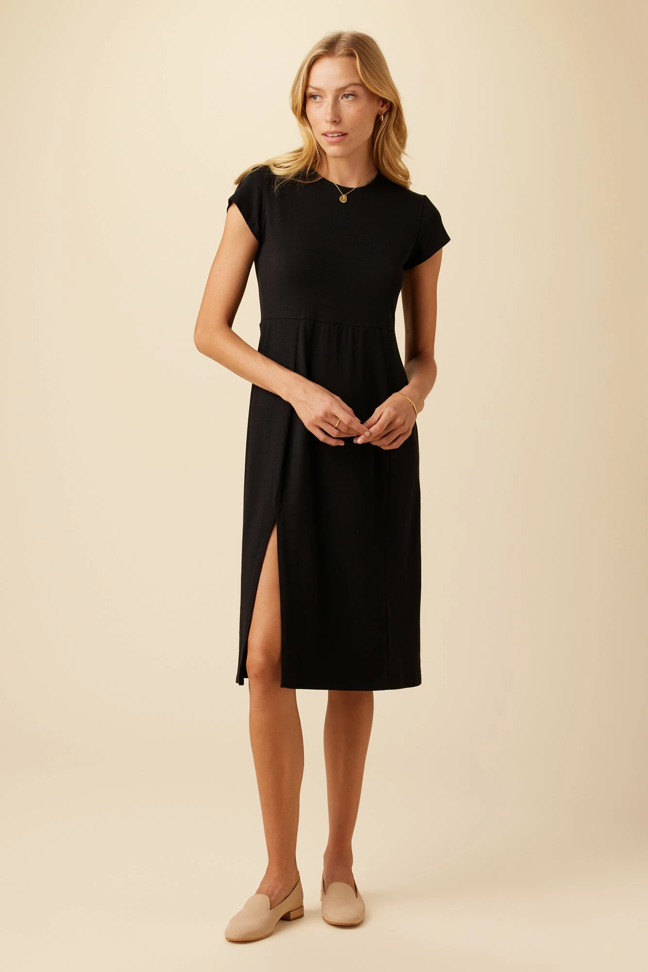 Zimmer Reverie Knit Dress - Black 3 Zimmer Reverie Knit Dress - Black