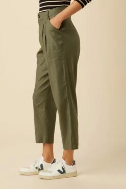 Larisa Femme Fete Pant - Olive -AMOUR VERT Sales 10074R1 Larisa Olive 2