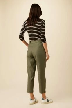 Larisa Femme Fete Pant - Olive -AMOUR VERT Sales 10074R1 Larisa Olive 3