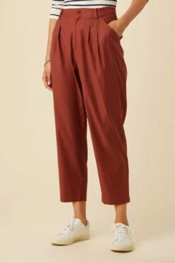 Larisa Femme Fete Pant - Rust