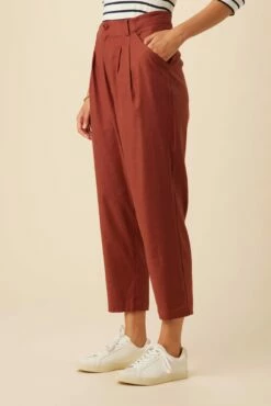 Larisa Femme Fete Pant - Rust -AMOUR VERT Sales 10074R1 Larisa Rust 2