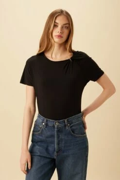 Mallorca Dream Knit Tee - Black