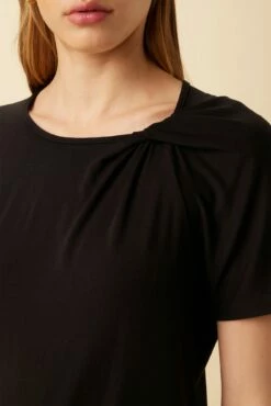 Mallorca Dream Knit Tee - Black -AMOUR VERT Sales 10082 Mallorca Black 4