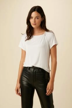 Mallorca Dream Knit Tee - White