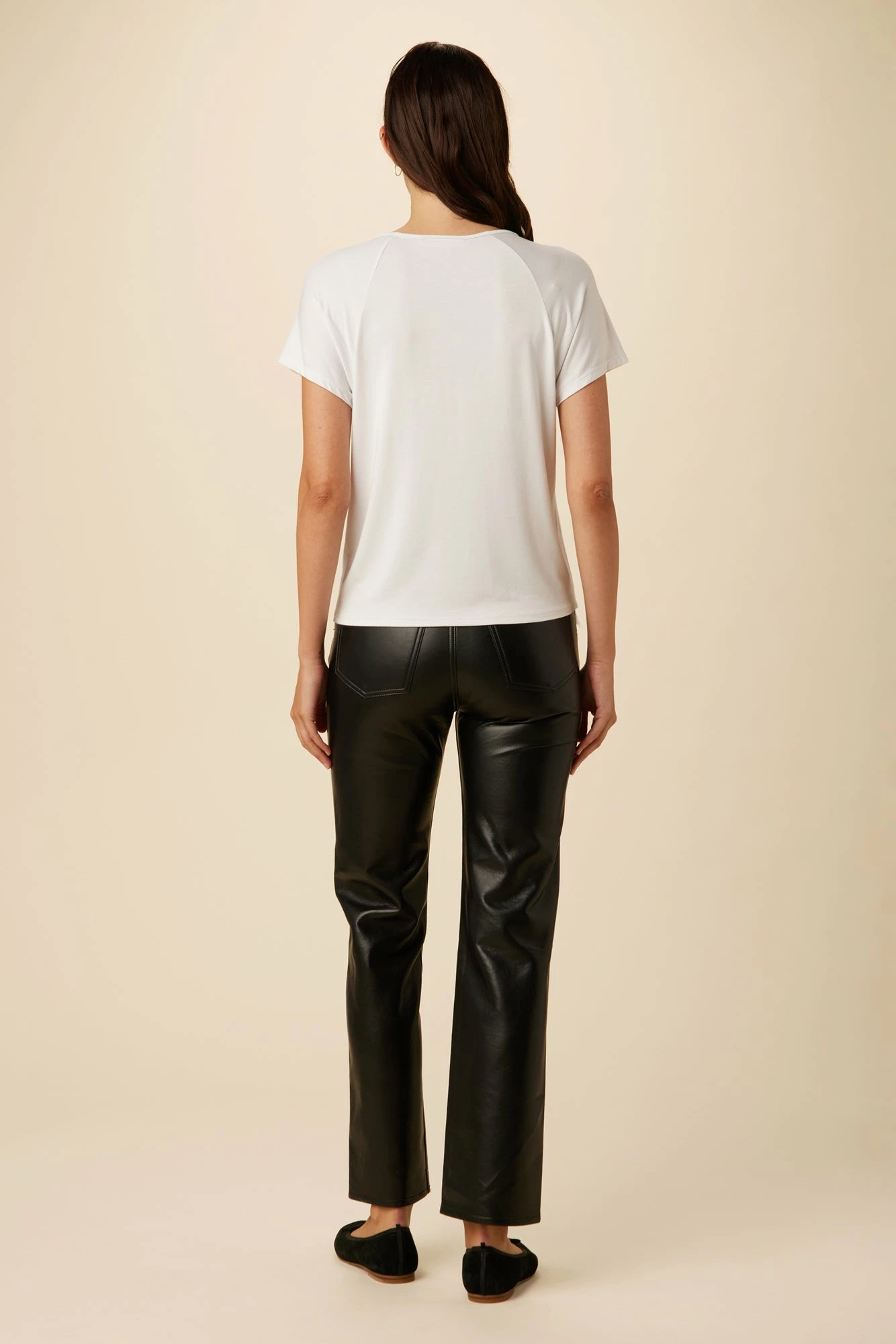 Mallorca Dream Knit Tee - White 5 Mallorca Dream Knit Tee - White - Image 3