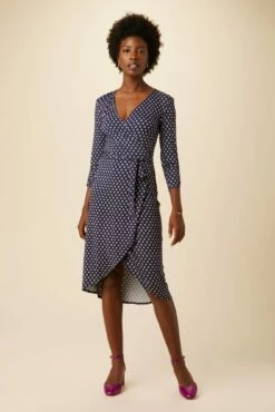 Mallory Viscose Knit Dress - Mia Dot