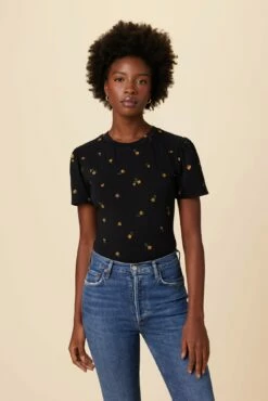 Odilia Reverie Knit Tee - Positano