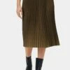Blaze Skirt - Bronzed Olive 2 Blaze Skirt - Bronzed Olive -AMOUR VERT Sales 10108 Blaze Pleated Bronzed Olive 1