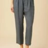 Larisa Tencel Pant - Slate -AMOUR VERT Sales 10123 Larisa Tencel SLATE 1