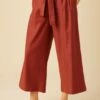 Frankie Femme Fête Pant - Rust 2 Frankie Femme Fête Pant - Rust -AMOUR VERT Sales 10138 Frankie Stretch Sienna 1