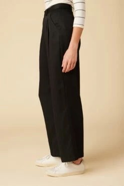 Holland Tencel Twill Pant - Black -AMOUR VERT Sales 10160 Holland Twill Black 2