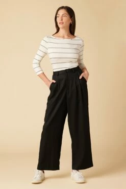Holland Tencel Twill Pant - Black