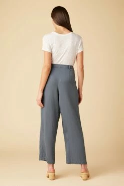Holland Tencel Twill Pant - Slate -AMOUR VERT Sales 10160 Holland Twill Slate 3