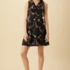 Ivy Washable Silk Dress - Marin Floral -AMOUR VERT Sales 10165 Ivy Silk Marin Floral 1