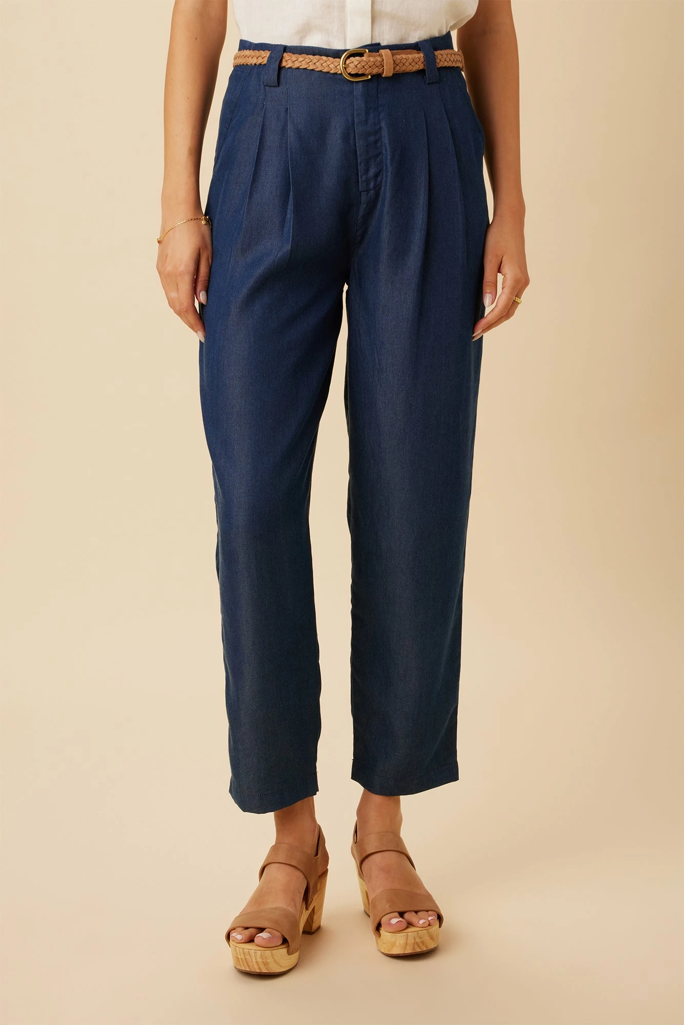 Larisa Denim Tencel Pant - Indigo 3 Larisa Denim Tencel Pant - Indigo