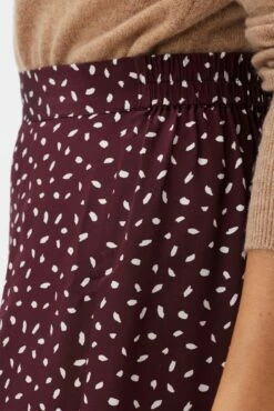 Ollie Washable Silk Skirt - Doucet Dot Vineyard -AMOUR VERT Sales 10235 Ollie Silk Doucet Dot Vineyard 5