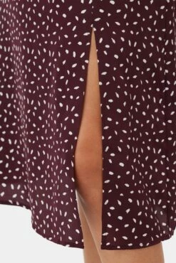 Ollie Washable Silk Skirt - Doucet Dot Vineyard -AMOUR VERT Sales 10235 Ollie Silk Doucet Dot Vineyard 6