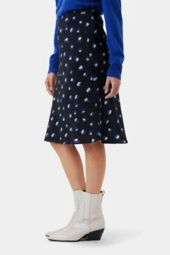 Eve Washable Silk Skirt - Pavo -AMOUR VERT Sales 10272 Eve Silk Pavo 2