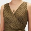 Cambria Dress - Bronzed Olive -AMOUR VERT Sales 10312 Cambria Bronzed Olive 5