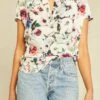 Renata Washable Silk Blouse - Windsor Floral